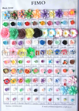 polymer clay beads