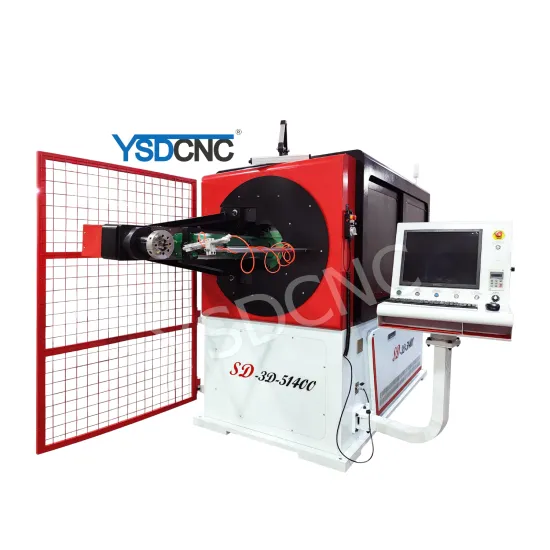 5 Axis CNC 3D Wire Bending Machine
