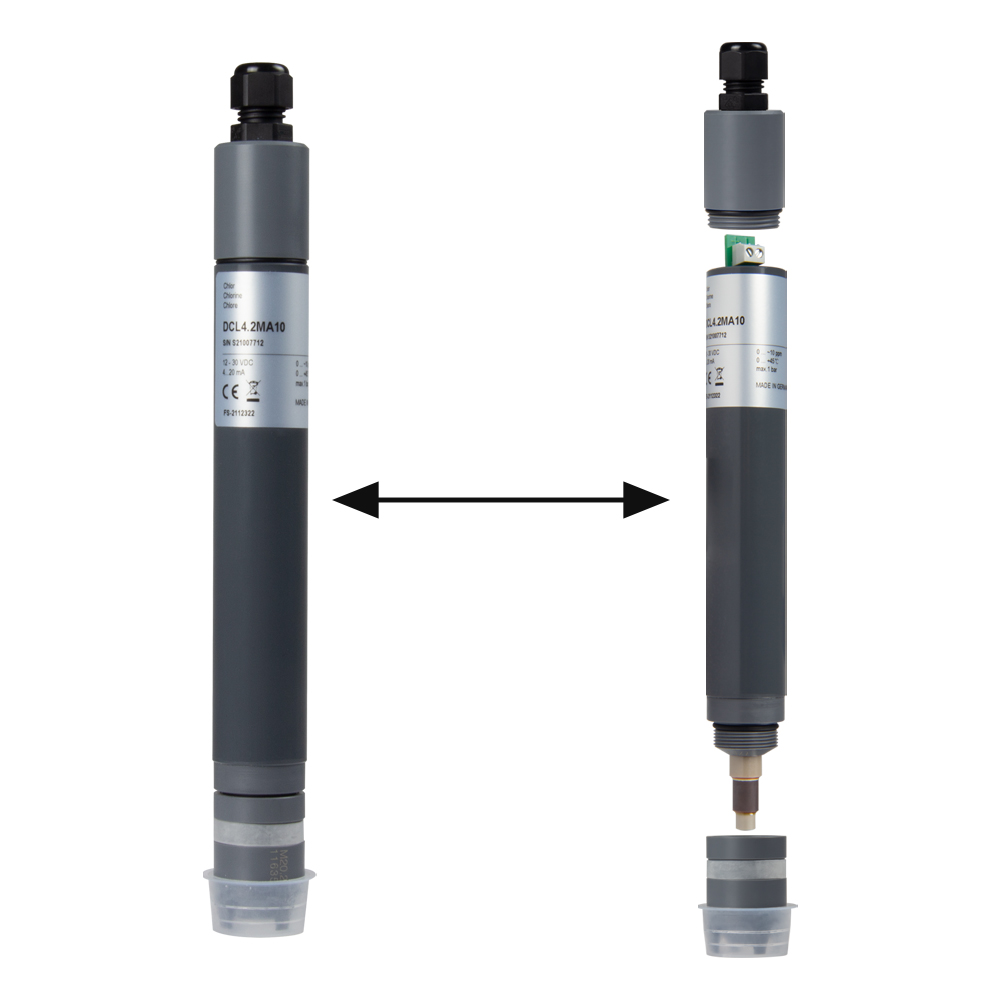 2ppm inuming tubig amperometric residual chlorine sensor