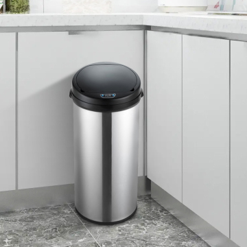 Tempat sampah sensor otomatis untuk lemari dapur - baja tahan karat pintar tanpa sentuhan