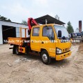 Isuzu 3t plegable Palfinger Crane Truck