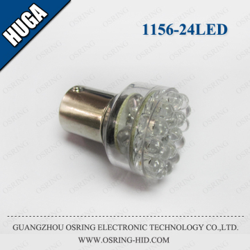 OSRING 12V Car LED Tail Light Bulb BA15S BAY15D 24 LED 1156 auto light