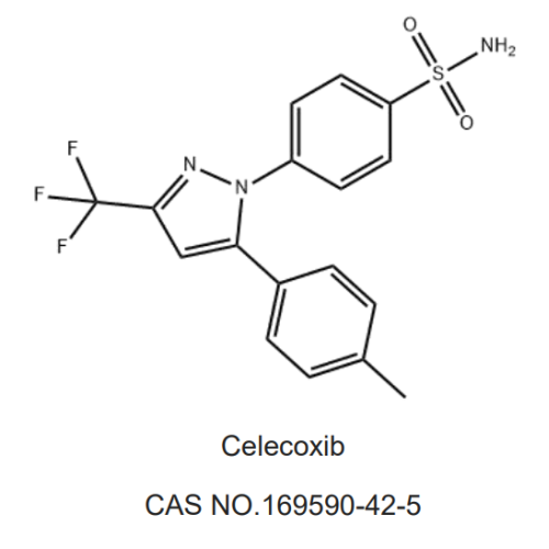 CELECOXIB CAS No.169590-42-5 99.0%+