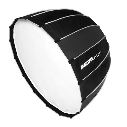 AMBITFUL 90CM Deep Parabolic Softbox with Honeycomb Grid for Profoto Mount Flash