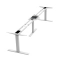 L Shaped Office Desk Stand Up Sit Down