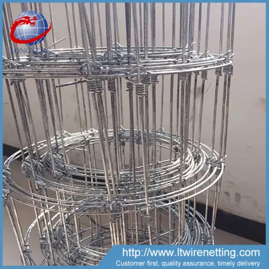 cheap Corrosion Resistant cattle 3 rail fence / hinge joint farm fence