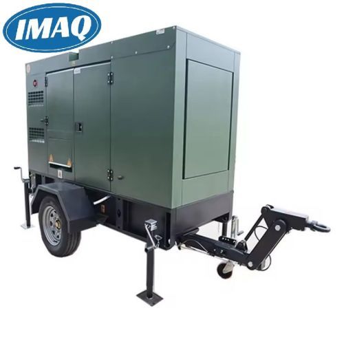Diesel Generator Price with Wheels Mobile Movable Type