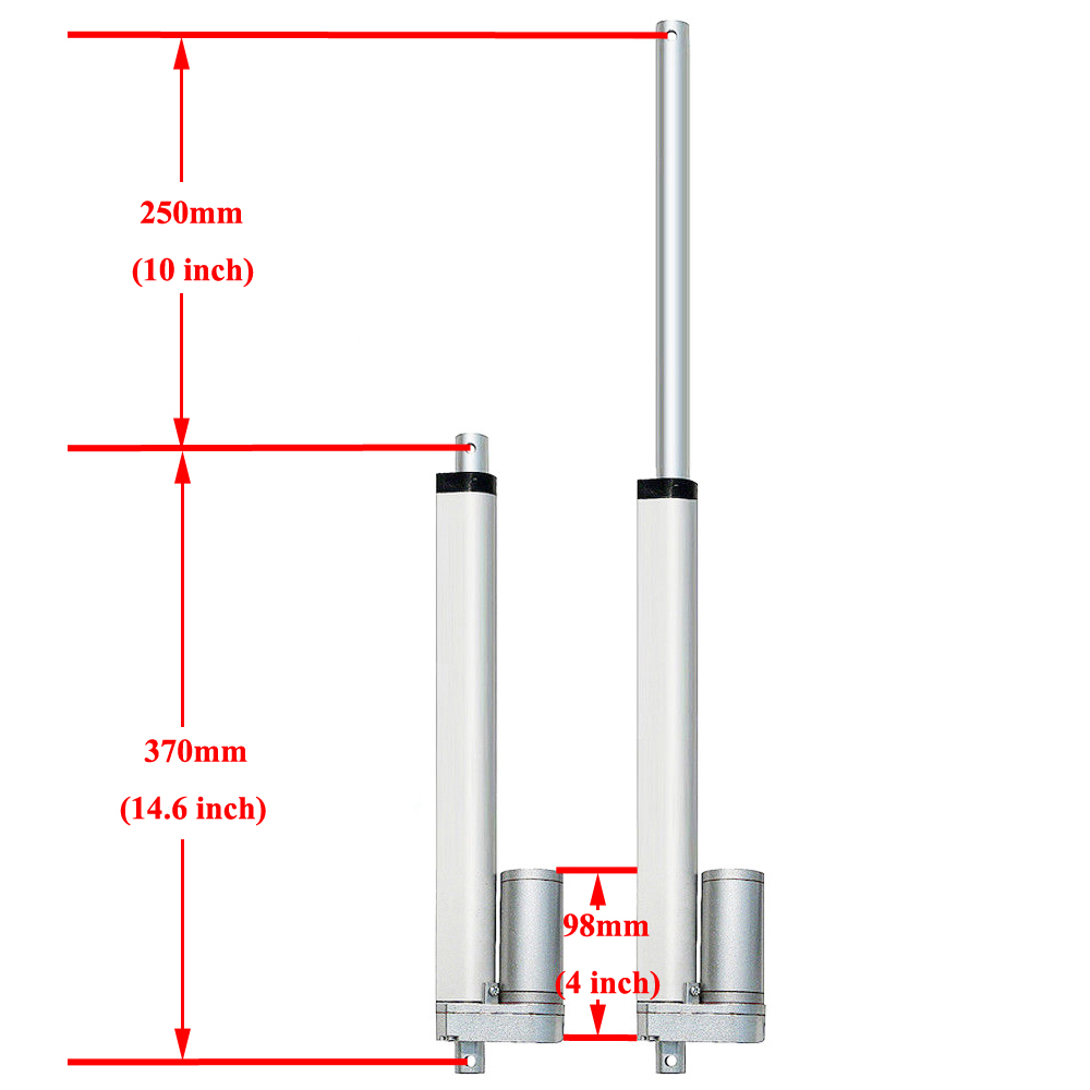 DHL Free Shipping- Complete 1KW Sunlight Track Solar Tracker Electronic Single Axis Solar Tracking System & 10" Linear Actuator