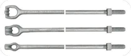 Expanding/Cross-Plate Anchor HDG Tripleye Anchor Rods