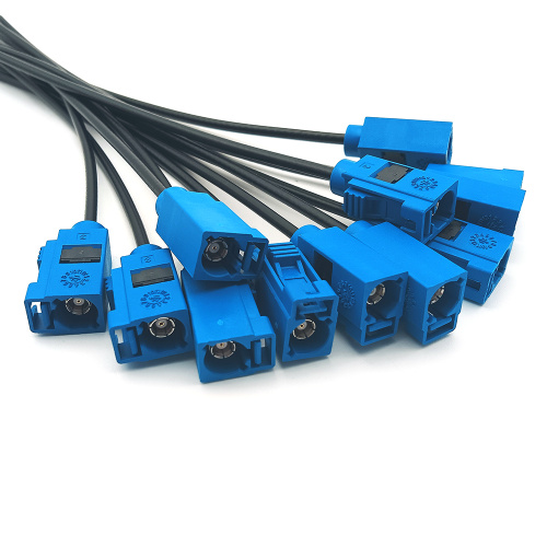 Automotive FAKRA SMB C Code Female Cable Connector