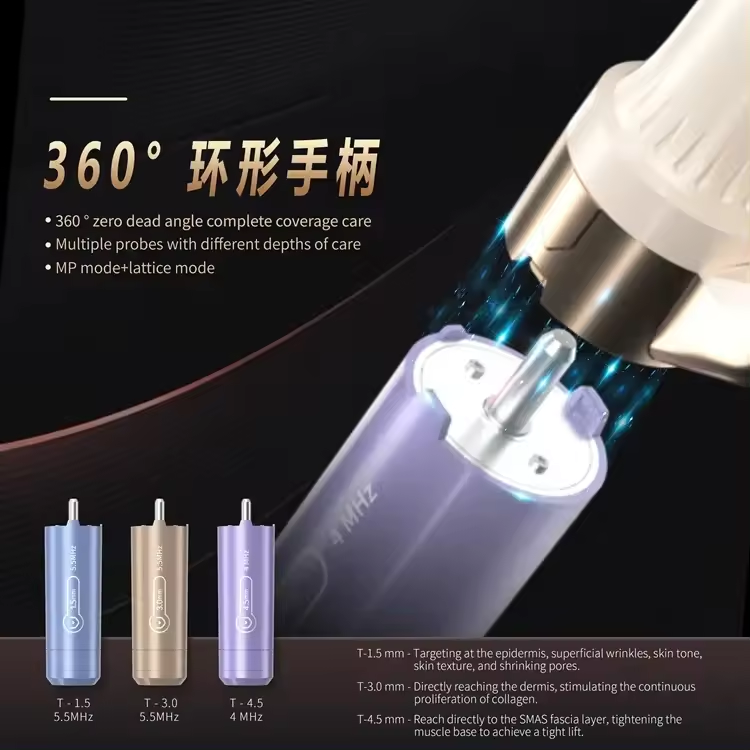 Portable Ultraformer MPT Hifu Face Lifting Booster Skin Rejuvenation Fat Burn Machine