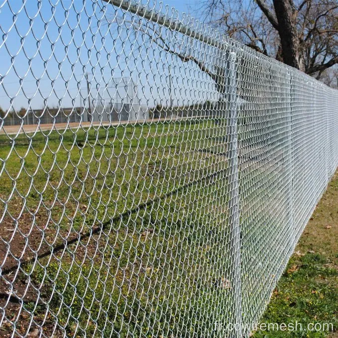 Fencing Fil de liaison de chaîne galvanisée de 1 pouce