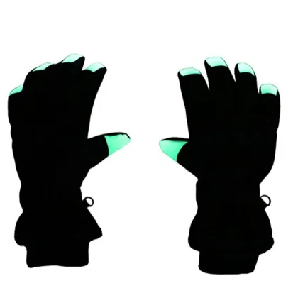 Magic Black Luminous Cotton  Glowing Gloves