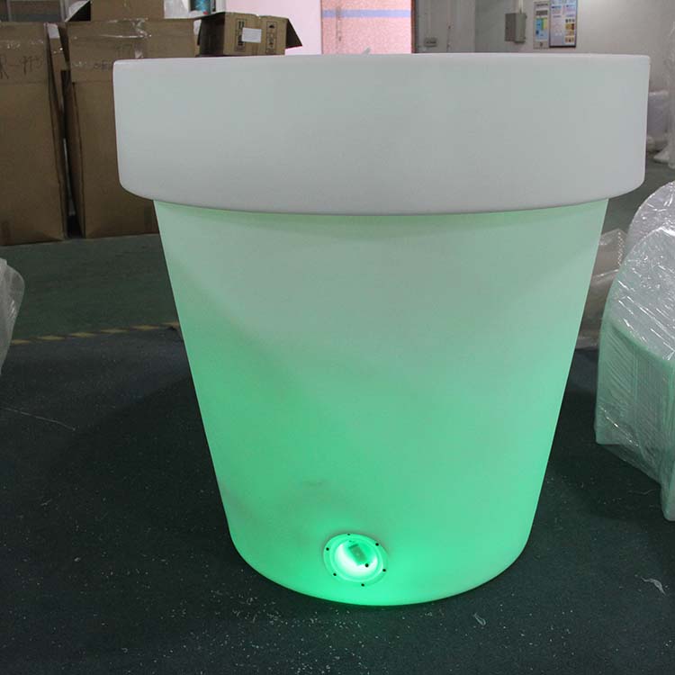 Outdoor Large Led Flower Pot