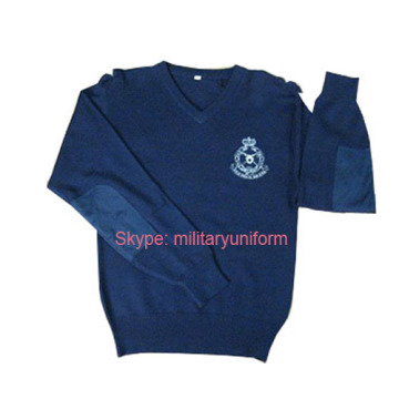 Military Pullover with Camouflage Color