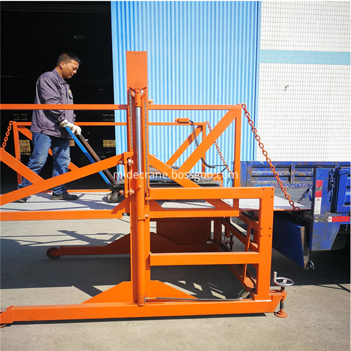 Pallet truck loading ramp