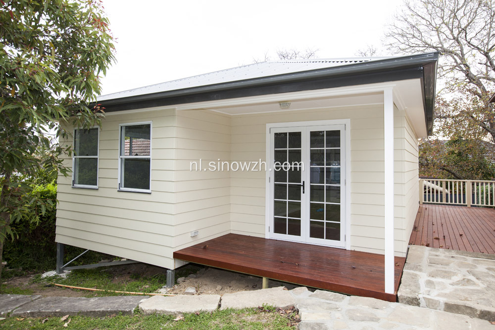 Stalen frame geprefabriceerde bungalows