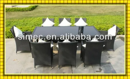 outdoor wicker furniture wicker dining set SCTC-036
