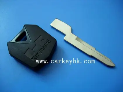 Best price Kawasaki motorcycle key blank shell in black