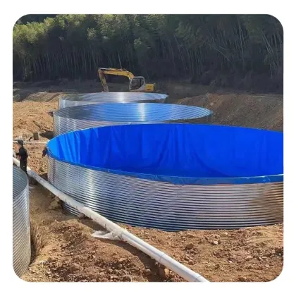 Custom Outdoor Aquaculture Solutions: Tilapia and Catfish Farming with Large PVC Tarps and Galvanized Sheets for Ponds