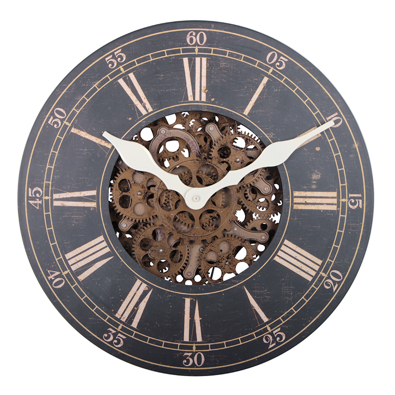 Large Wood Wall Clock