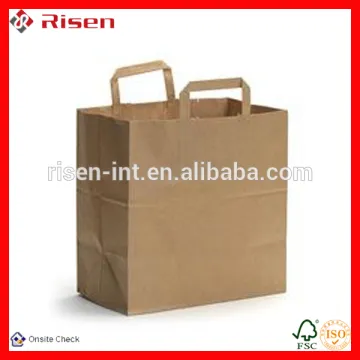 brown kraft paper bread bags