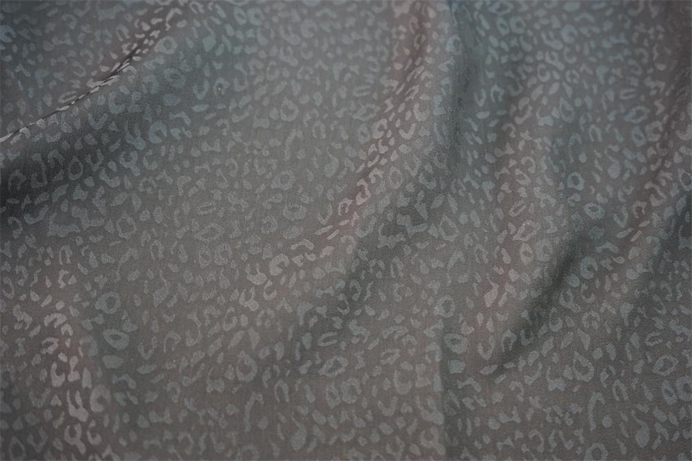 Sea Island Leopard Jacquard Weave Fabric