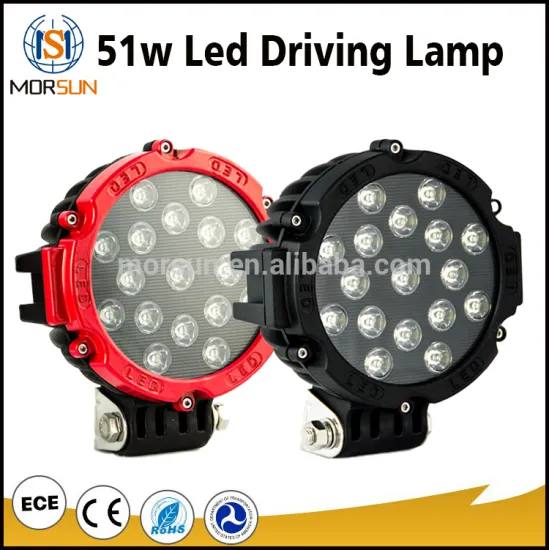 Wholesale 51W car led work light 5.5"led driving light offroad 12V 24V truck led work