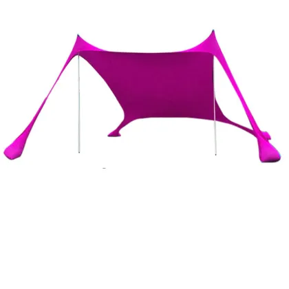 Customized Outdoor Pop-up Beach Sun-shading Canopy Awning with Sand Bags for Travel