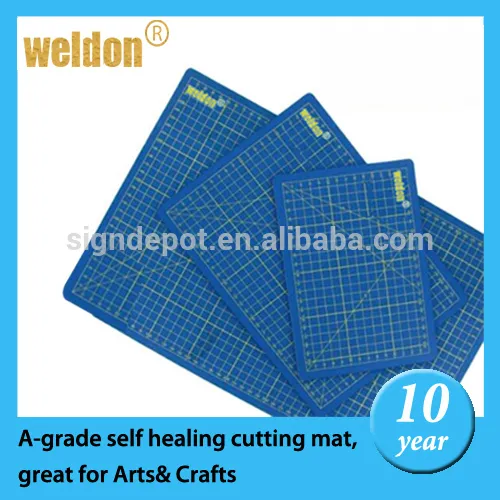A4 Cutting Mat Printed Grid Lines Knife Paper Board Crafts Models Self Healing