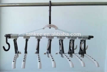 7 Space Saver Clothes Clothing Coat Magic Hanger Hooks Closet Organizer Storage