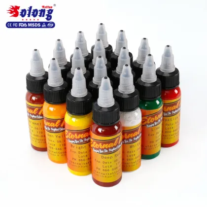Solong tattoo best quality 16 colors tattoo ink