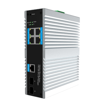 Factory Supply Attractive Price 6 Port Industrial Ethernet Switch for Network Monitoring OEM/ODM