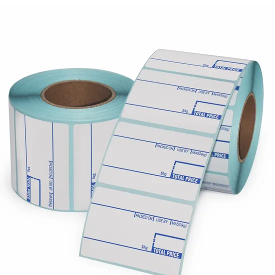 pre printed barcode label sticker