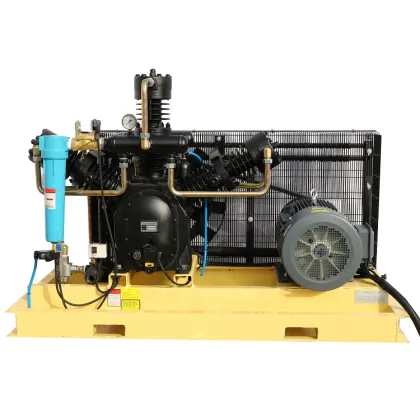 ELGI 40 Bar Air Compressor with 1400 CFM and 30 Bar Booster for PET Bottle Manufacturing