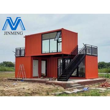 Prefab 40 kaki rumah kontena perkapalan