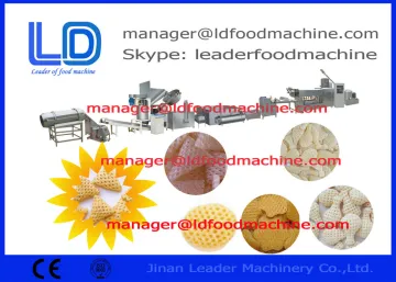 Screw Self-cleaning 3d Snack Pellet Machinery For Fried Snacks , Pellets Extruding Machine