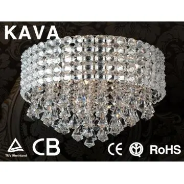 Fashionable crystal ceiling lamp