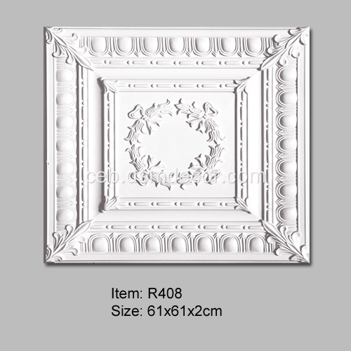 Disenyo sa Itlog 61x61cm PU Ceiling tiles