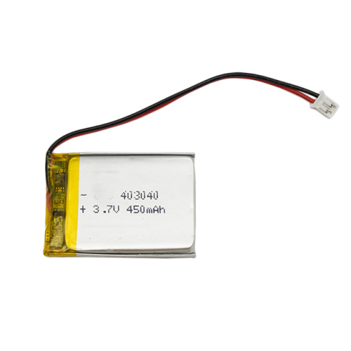 작은 리튬 폴리머 배터리 3.7v 450mAh 403040