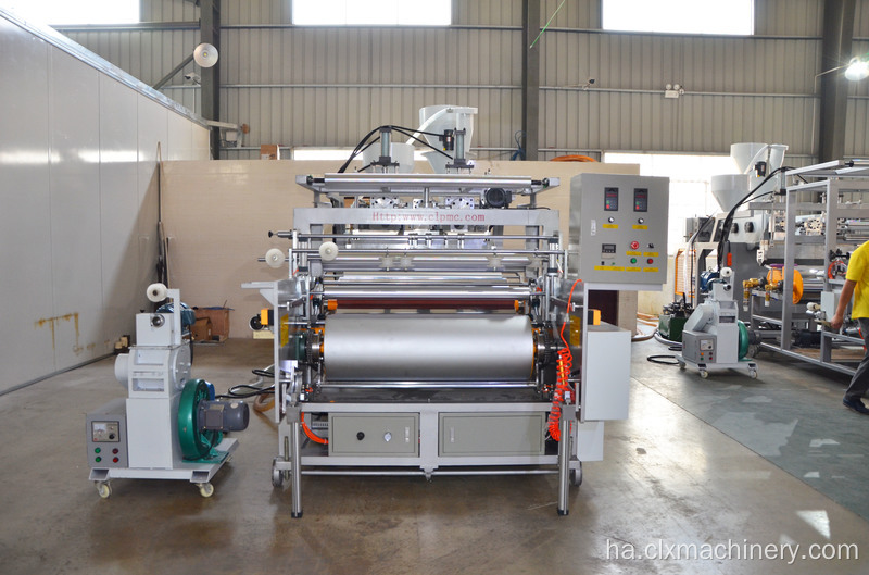 LLDPE Plastics Rufe Miƙa Film Yin Machine