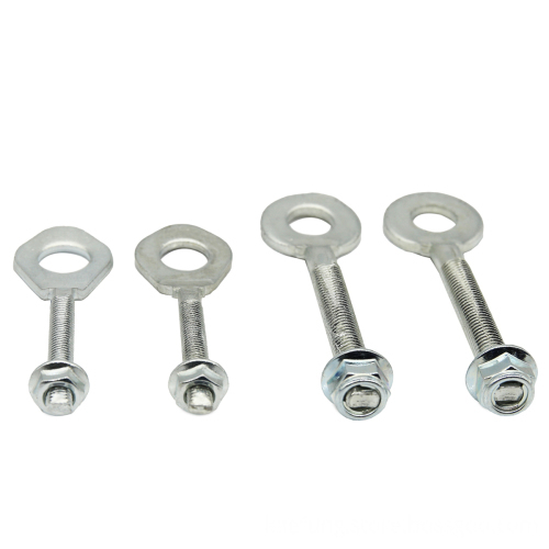 1 Pair of 12mm Motorcycle Chain Wheel Axle Tensioner Adjusters for 110cc-150cc Quad, Trail, Pit, Dirt Bike, and ATV