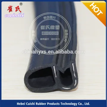 car door edging protective rubber seal strip