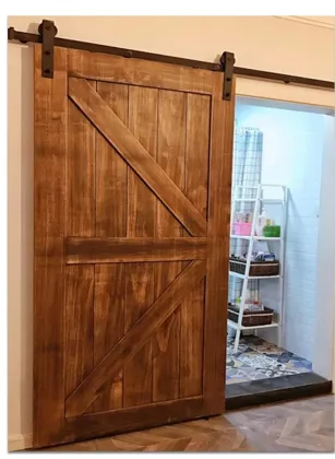 Modern Custom Barn Doors - Flat Interior Wooden Sliding Doors