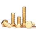 A micro precisão externa de bronze dos parafusos do hexágono mini encanta fixadores principais de bronze da máquina