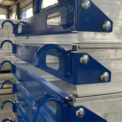 Layher Aluminium Plywood Scaffold Trap Door Plank Platform with Ladder