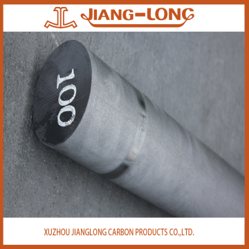 Dia 200 x 1800mm machined graphite rods with flat end surface