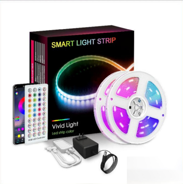 Christmas RGB LED Strip Lights 12V - Smart Home SMD Flexible App WiFi Remote Controlled 5m