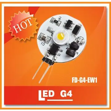 Edison chip G4 LED Bulb Edison chip 1W LED G4 light