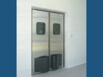 Stainless steel free door